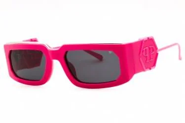 Philipp Plein SPP119M 07BE Sunglasses Shiny Fuchsia