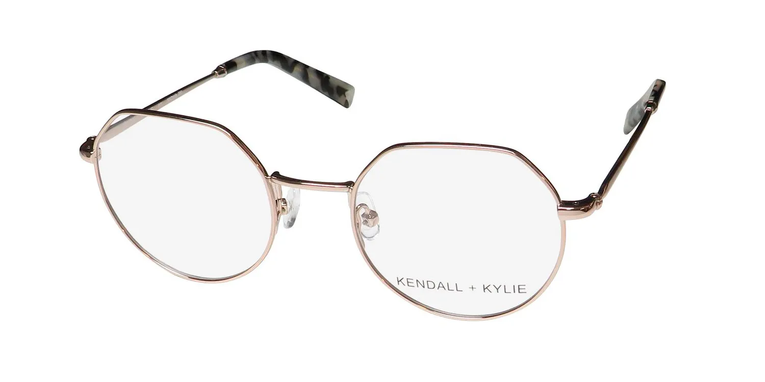 Kendall + Kylie Kko116 Ivy 780 Eyeglasses Rose Gold 47mm