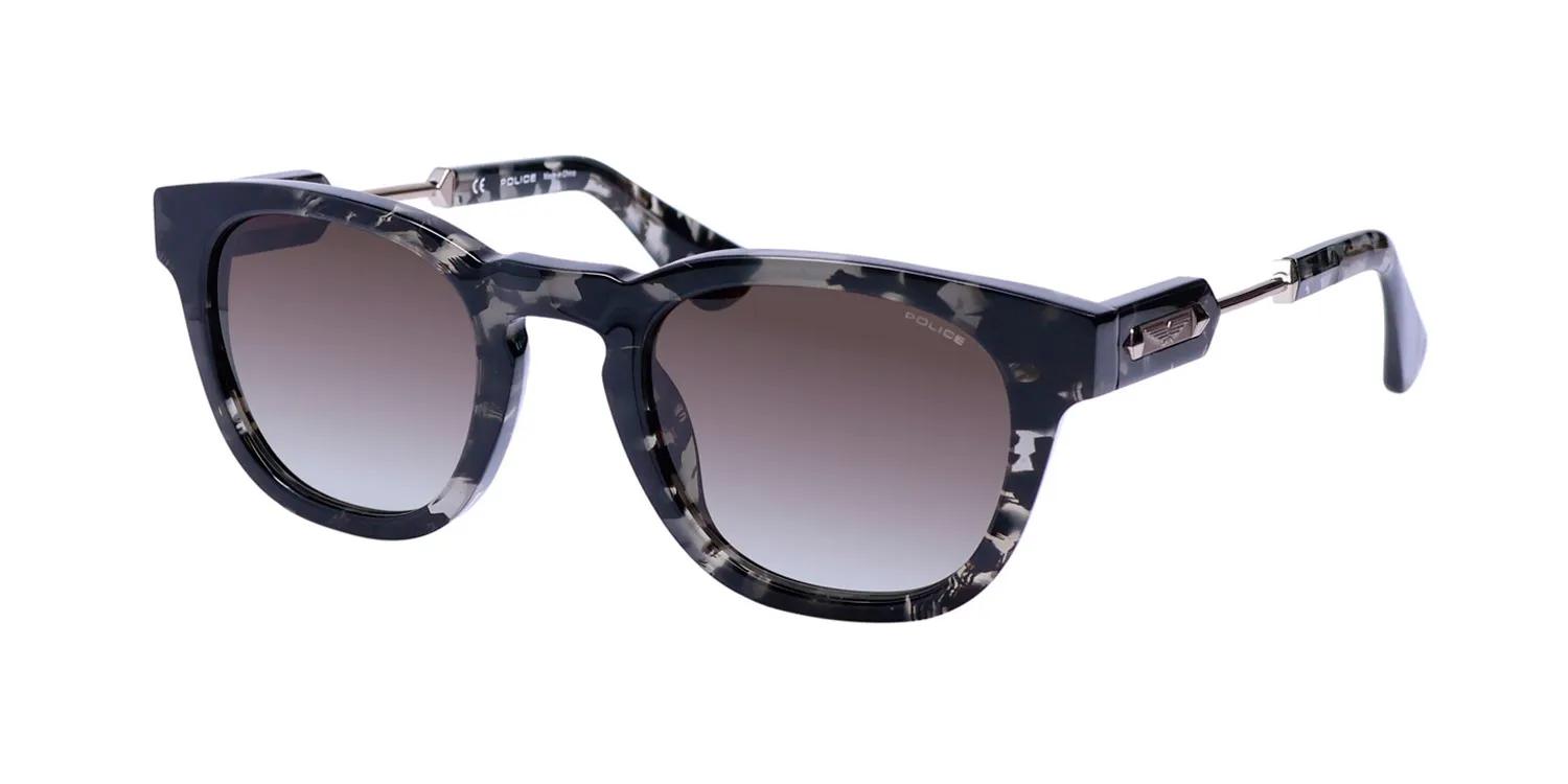 Police Splf70 Prince 1 03ku Sunglasses Black Grey Havava 50mm
