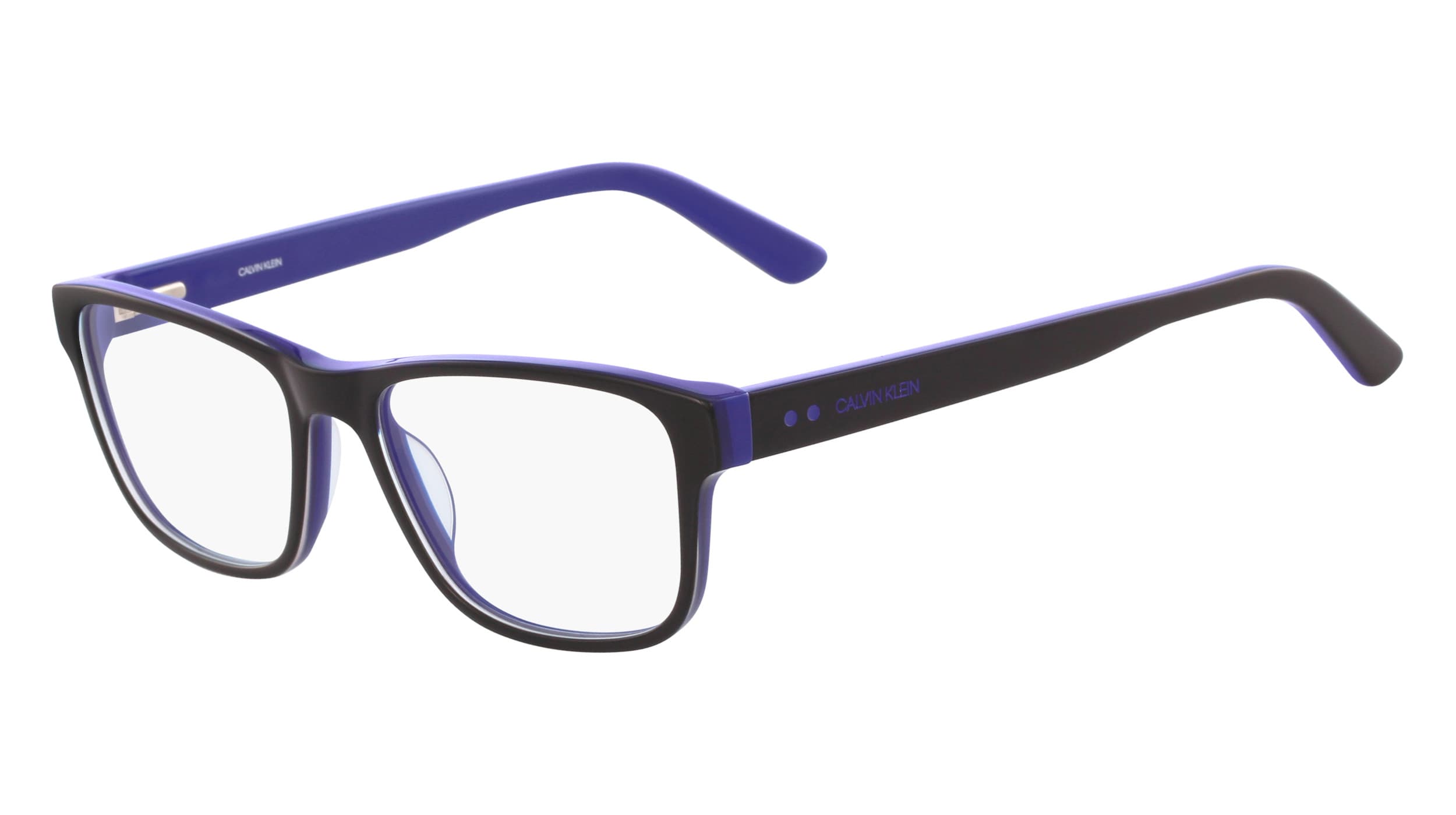 Calvin Klein CK18540 003 Eyeglasses Black Blue 54mm Men