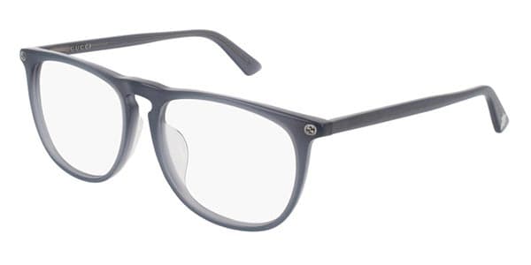Gucci GG0120OA 004 Eyeglasses Grey 55mm Women