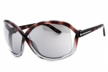 Tom Ford FT1068 55C Sunglasses Gradient Grey Tortoise 68mm