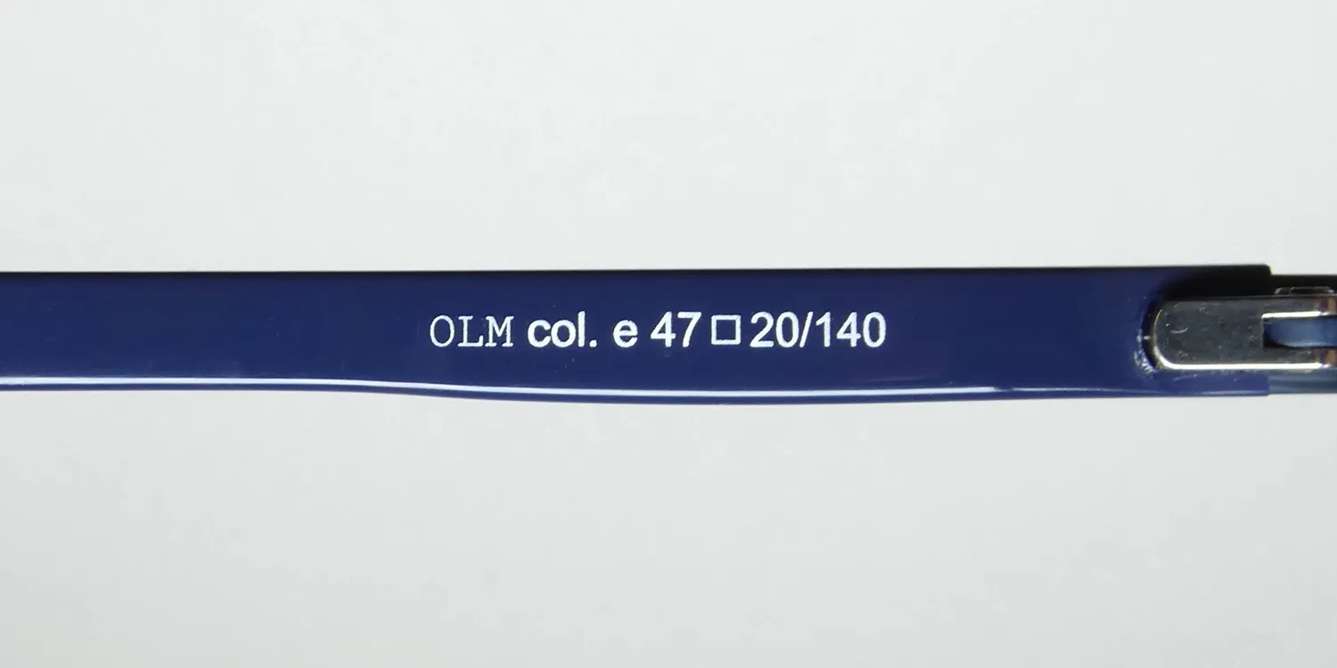 Andy Wolf Olm e Eyeglasses Navy Blue 47mm Unisex 8