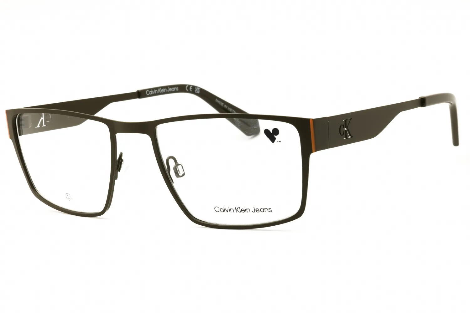 Calvin Klein Jeans CKJ24208 309 Eyeglasses Khaki 57mm Men