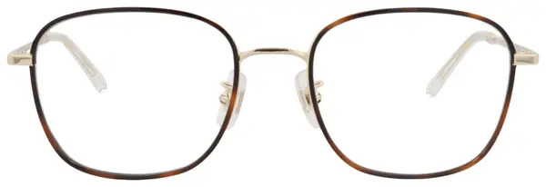 Kenzo KZ50167U 053 Eyeglasses Gold Havana 51mm Women 2