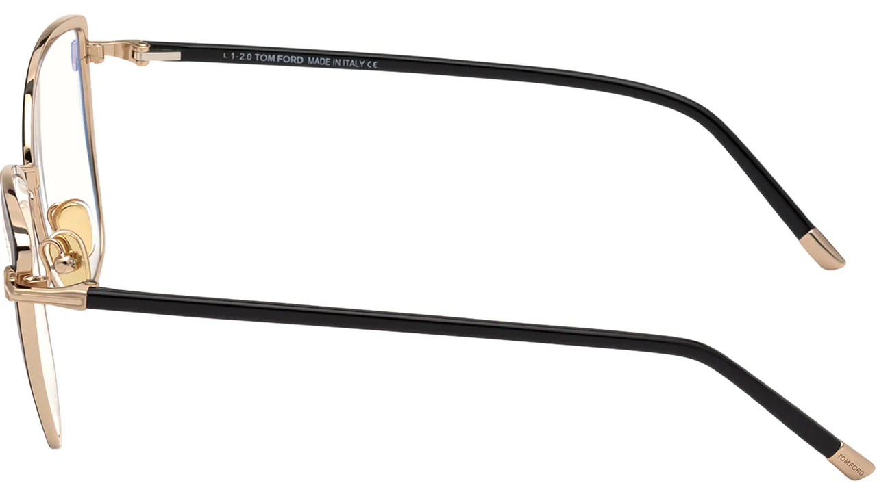 Tom Ford FT5740B 001 Eyeglasses Shiny Black 54mm Women 4