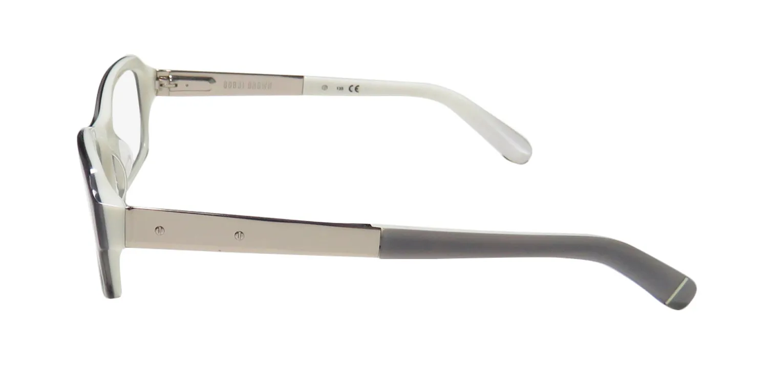 Bobbi Brown The Pixie ft6 Eyeglasses Gray Porcelain 53mm 4