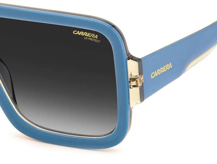 Carrera FLAGLAB 14 0YRQ Sunglasses Blue Beige 62mm Women 5
