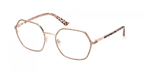 Guess GU2912 028 GU 2912 Eyeglasses Rose Gold 53mm Women