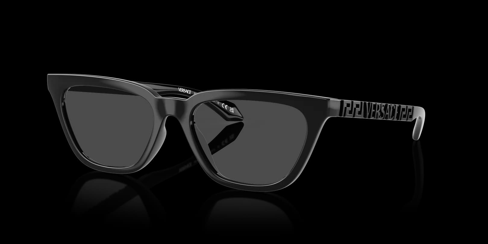 Versace 0VE3352U GB1 Eyeglasses Black 53mm Women