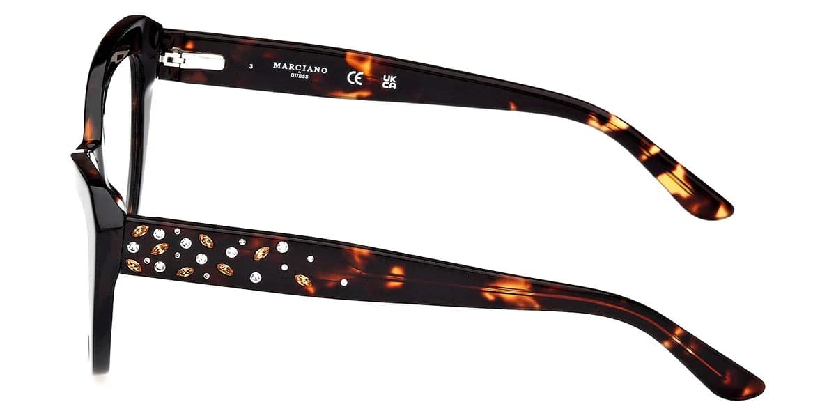 Marciano GM50016 052 Eyeglasses Dark Havana 53mm Women 3