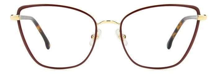 Carrera 3039 0E28 Eyeglasses Matte Burgundy Gold 54mm Women 2