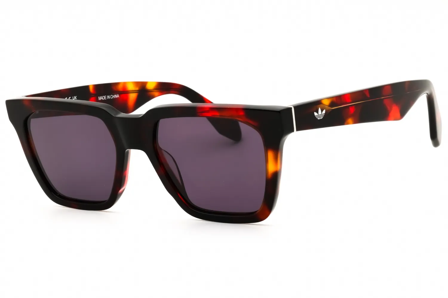 Adidas OR0110 54A Sunglasses Red Havana 51mm Men