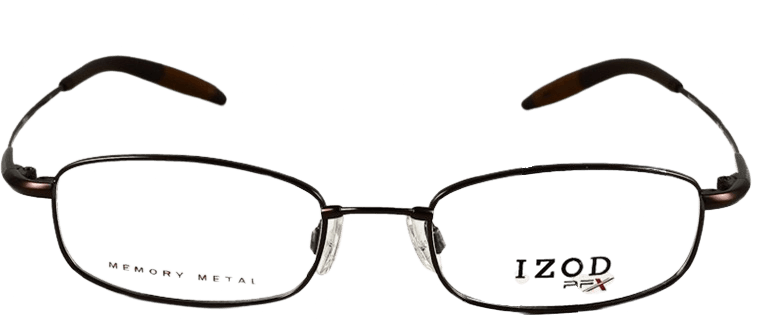 IZOD X60 Eyeglasses Brown 51mm Unisex