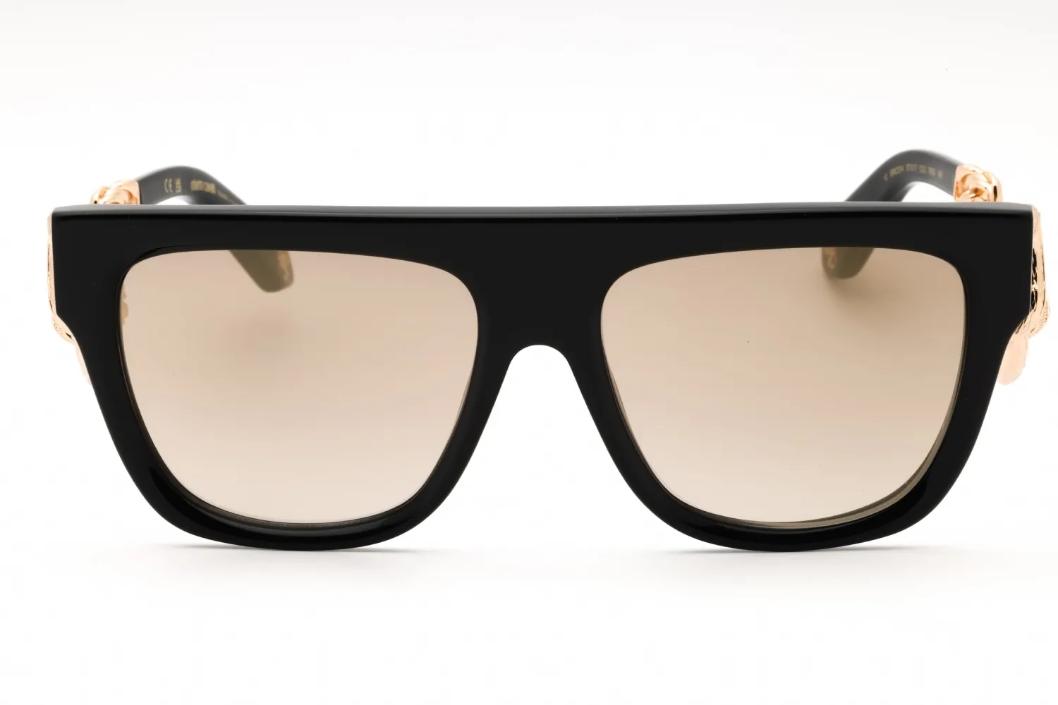 Roberto Cavalli SRC014M 700G Sunglasses Black 57mm Women 2