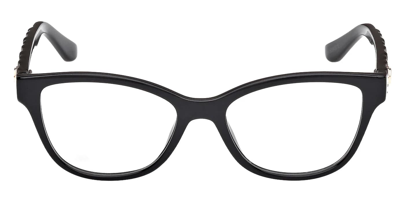 Guess GU50307 001 Eyeglasses Shiny Black 50mm Women 2