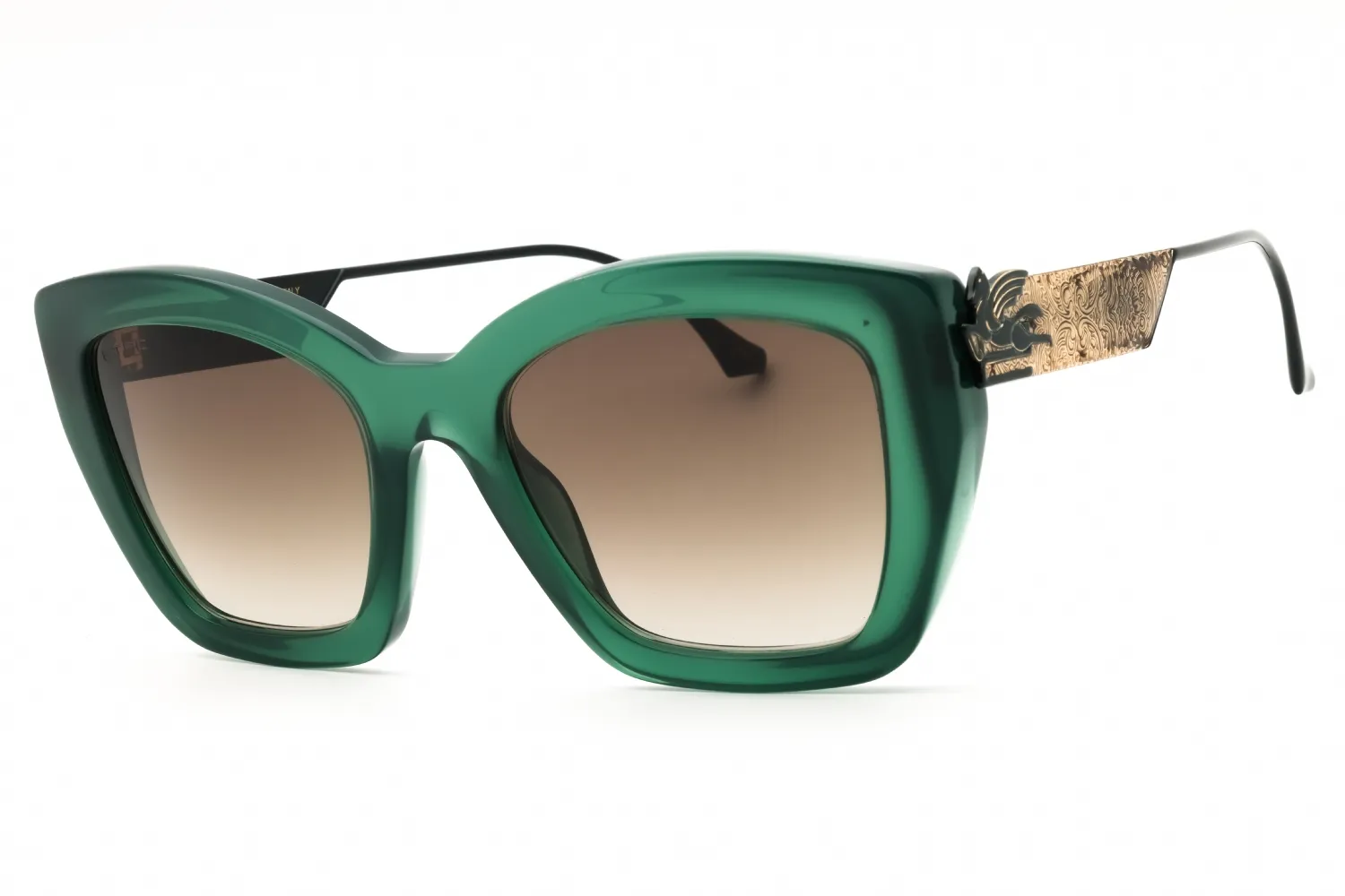 Etro ETRO 0039/G/S 01ED HA Sunglasses Green 53mm Women