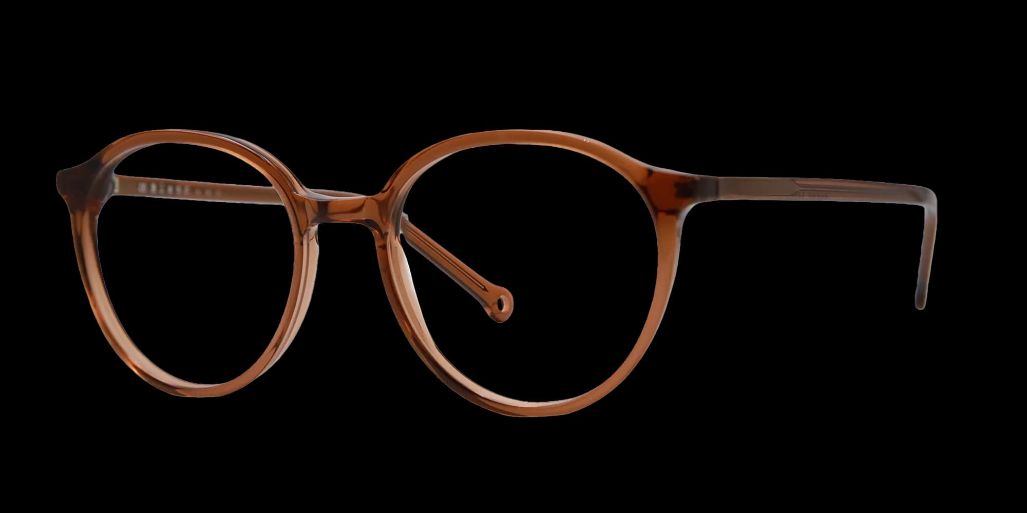 Nathalie Blanc Lison C334 Eyeglasses Mocha Clear 49mm Women