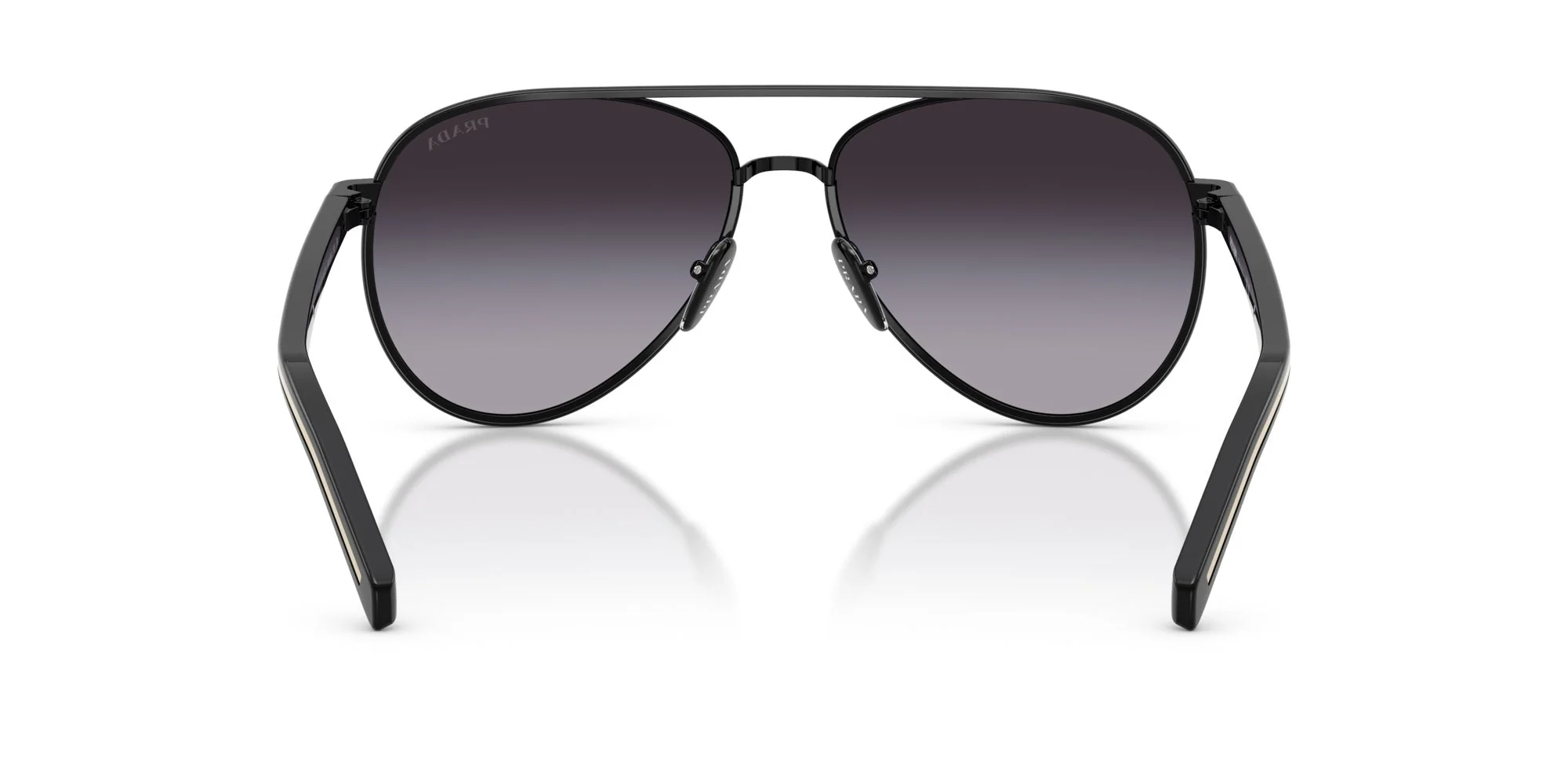 Prada 0PR B57S AAV90A Sunglasses Black 56mm Women 4