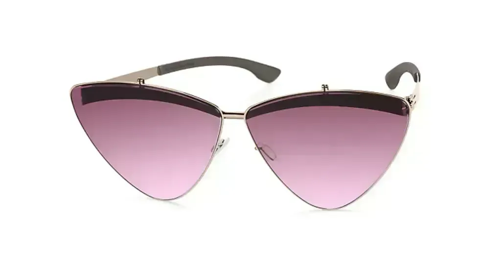 ic! berlin The Femme Fatale Sunglasses Shiny Bronze 66mm Women