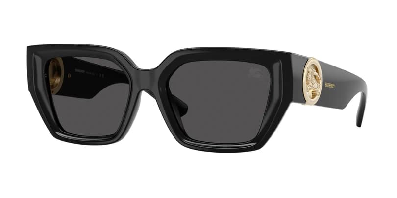 Burberry BE4472U 300187 Sunglasses Black 53mm Women