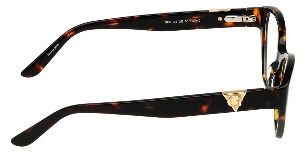 Guess GU50162 052 Eyeglasses Dark Havana 53mm Women 5