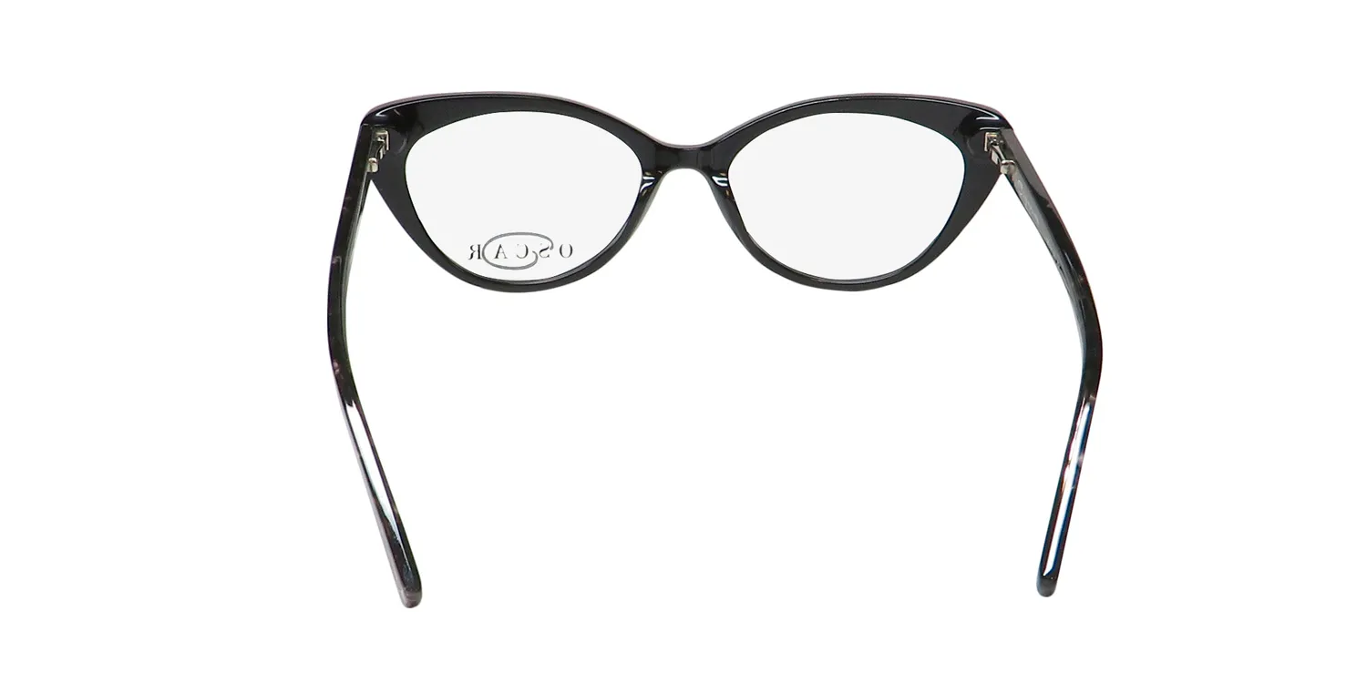 Oscar de la Renta Osl 738 001 Eyeglasses Black 52mm 5