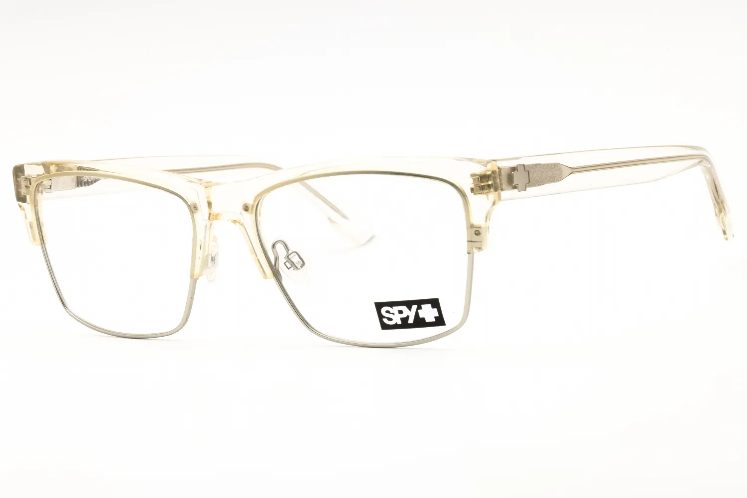 Spy WESTON 5050 57 5700000000027 Eyeglasses Crystal Matte Silver Unisex