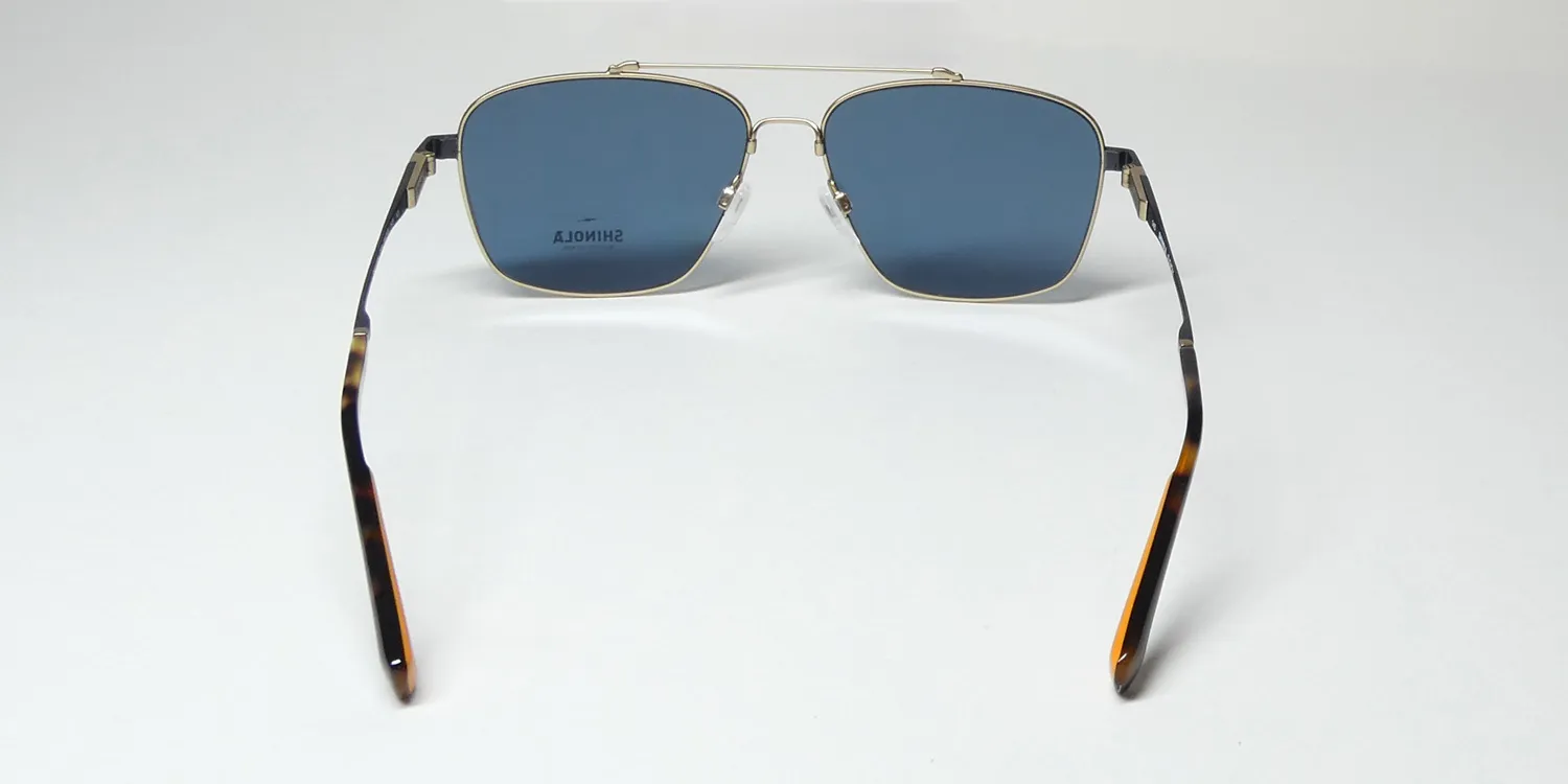 Flexon Shinola 2100s 718 Sunglasses Satin Gold 59mm 5