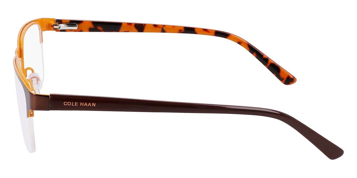 Cole Haan CH4054 210 Eyeglasses Brown 54mm Men 3