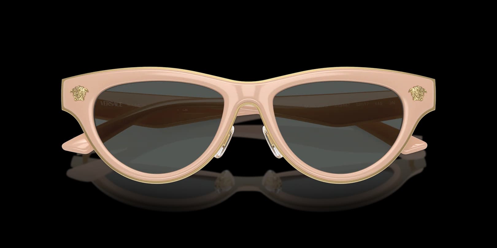 Versace 0VE2273 549487 Sunglasses Nude 52mm Women 5