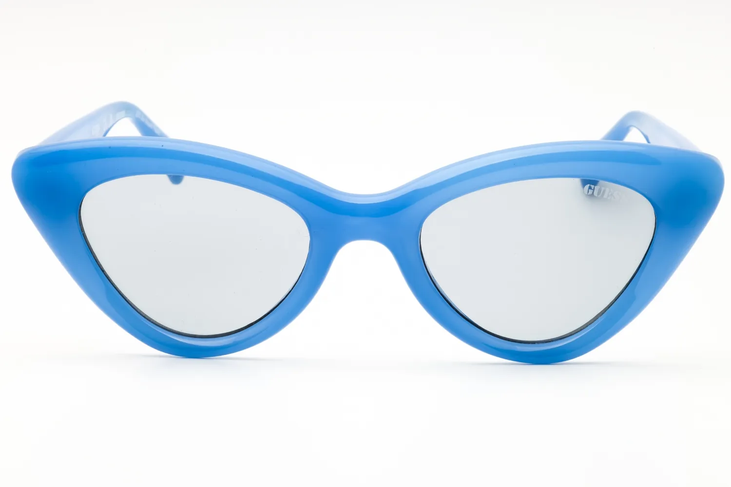 Guess GU00137 84A Sunglasses Shiny Light Blue 50mm Women 2