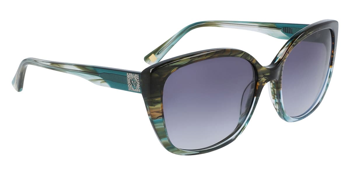 Anne Klein AK7071 TEAL ANIMAL 320 Sunglasses Multicolor 54mm Women 3