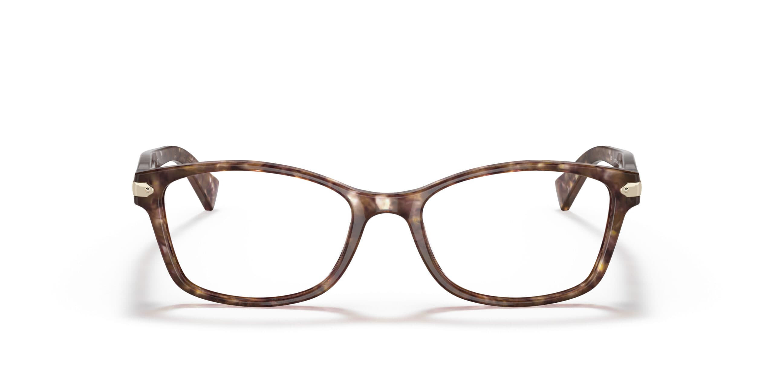 Coach HC6065 5287 Eyeglasses Confetti Light Brown 51mm Unisex 4