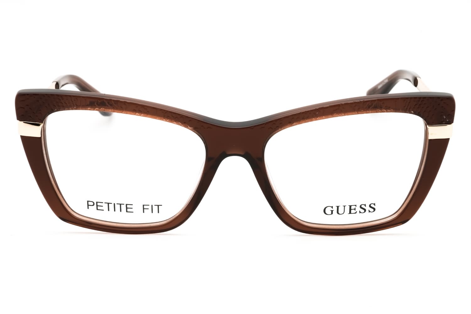 Guess GU50246 048 Eyeglasses Shiny Dark Brown 50mm Women 2
