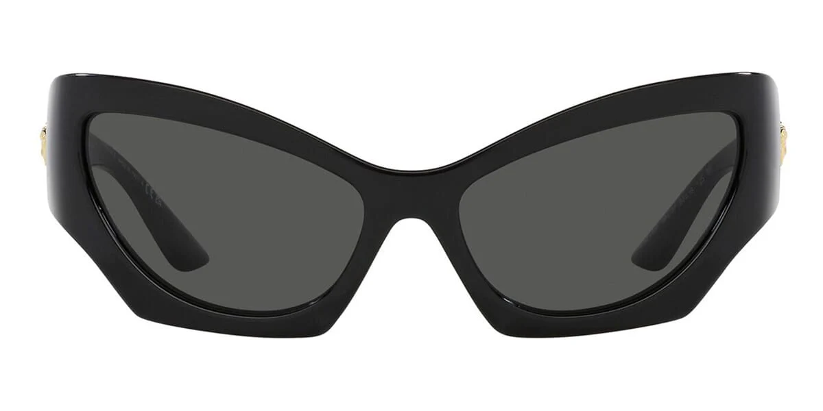 Versace MOD.4450 GB187 Sunglasses Black 60mm Women 2