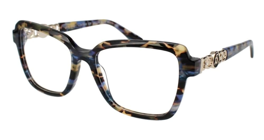 Steve Madden Mella Eyeglasses Blue Multi 54mm Women