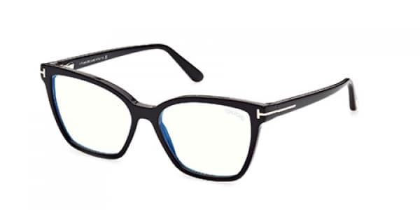Tom Ford TF5812-B 001 FT5812-B Eyeglasses Black 53mm Women