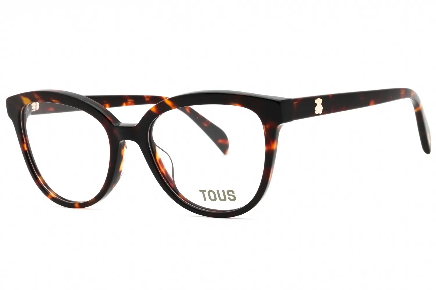 Tous VTOB93 09JC Eyeglasses Shiny Red Havana 53mm Women