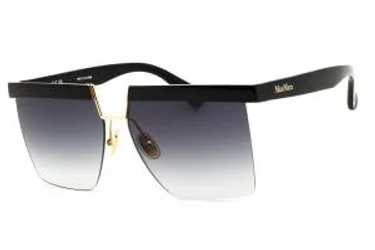 Max Mara MM0071 01A Sunglasses Shiny Black 60mm