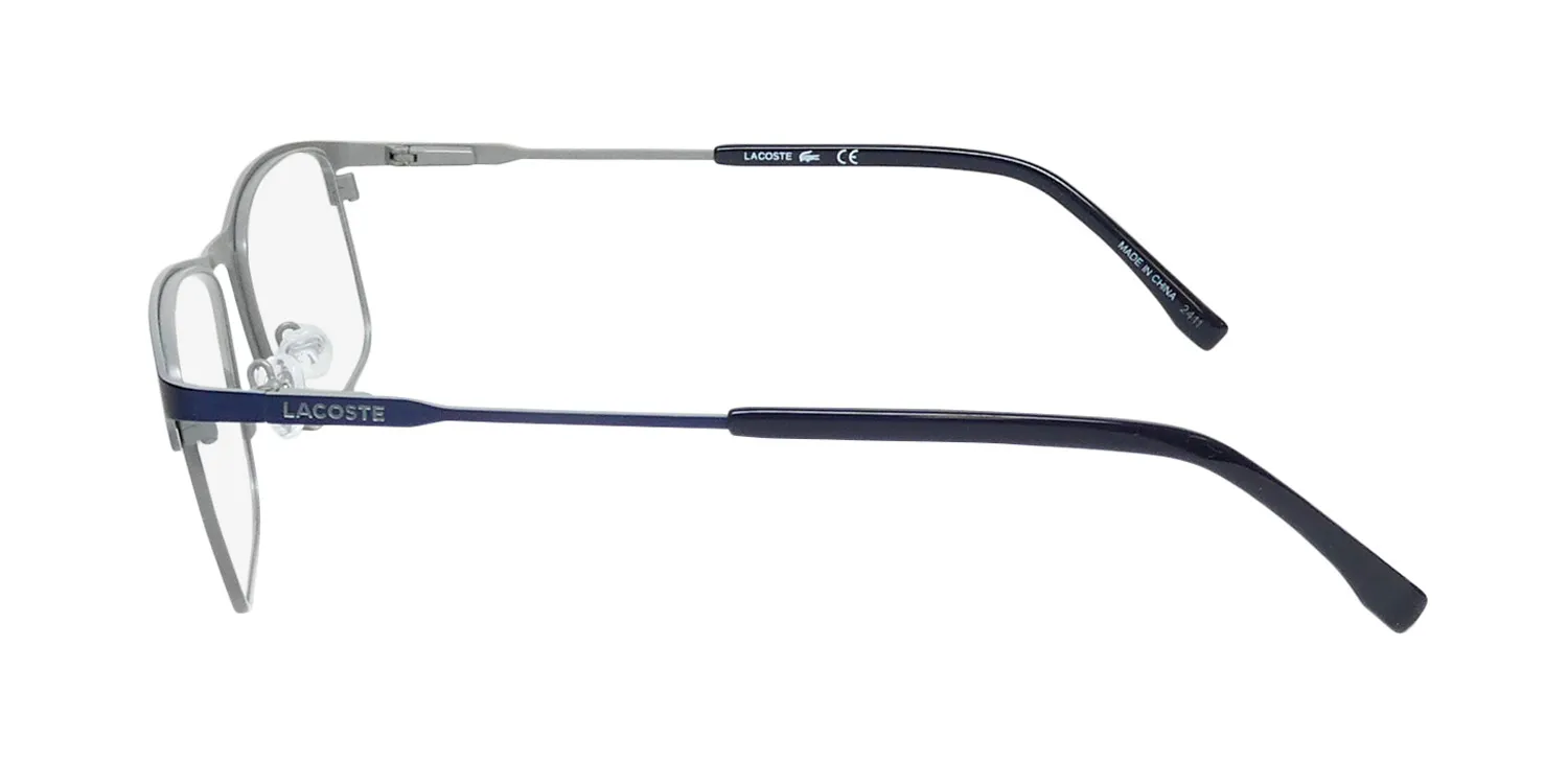 Lacoste L2252 424 Eyeglasses Matte Blue 54mm 4