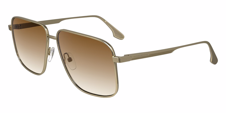 Victoria Beckham VB243S 723 Sunglasses Gold 57mm Women