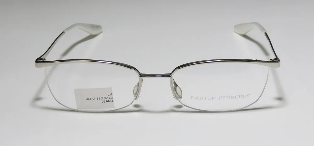 Barton Perreira Mia sil/ivp Eyeglasses Shiny Silver 53mm 3