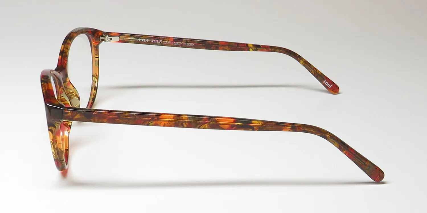 Andy Wolf 5056 o Eyeglasses Berry 54mm 4