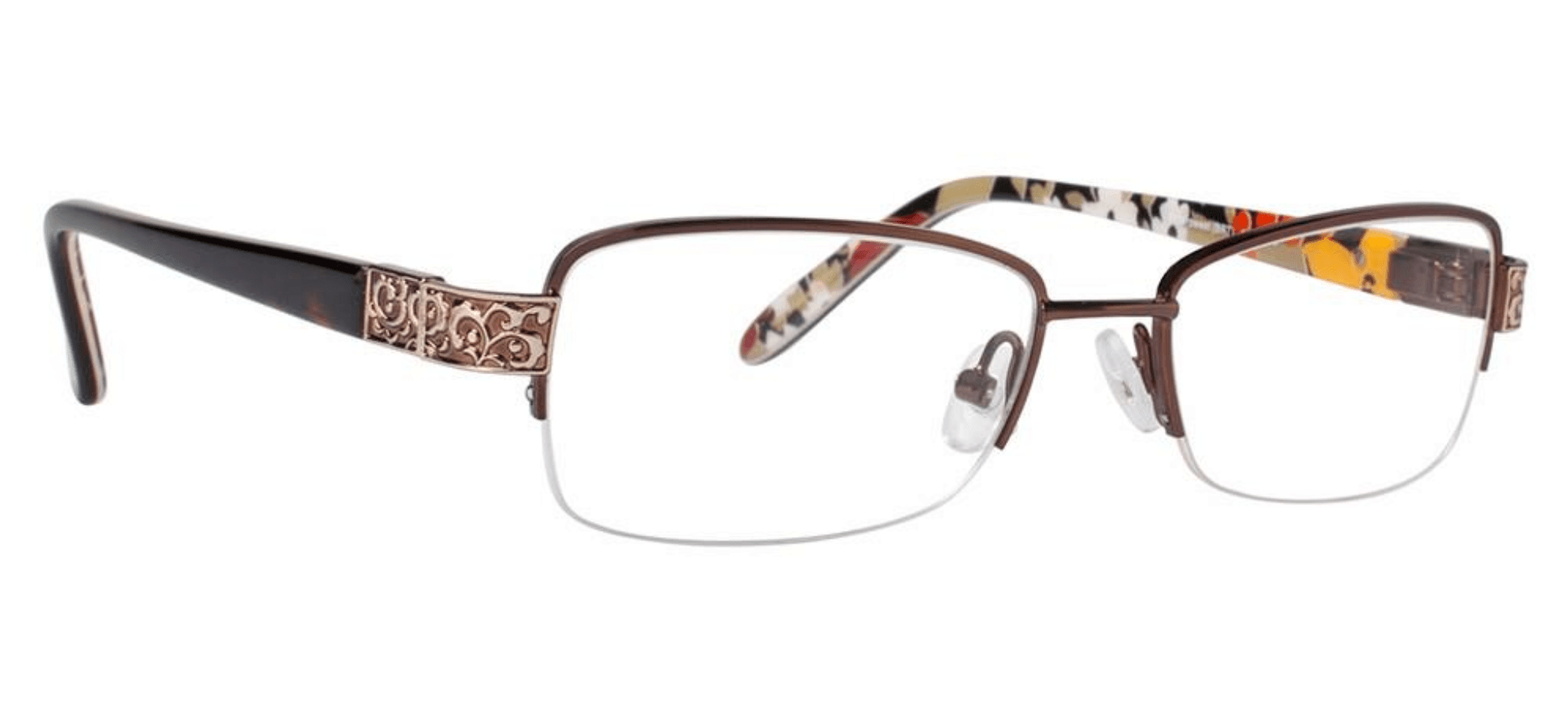 Vera Bradley Lydia BRT Eyeglasses Bittersweet 49mm Women