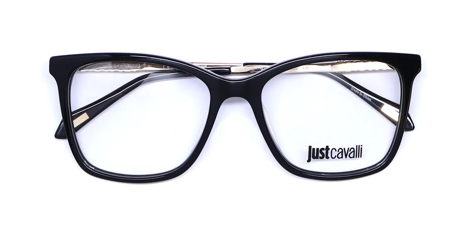 Just Cavalli Vjc007 0700 Eyeglasses Black 53mm 2