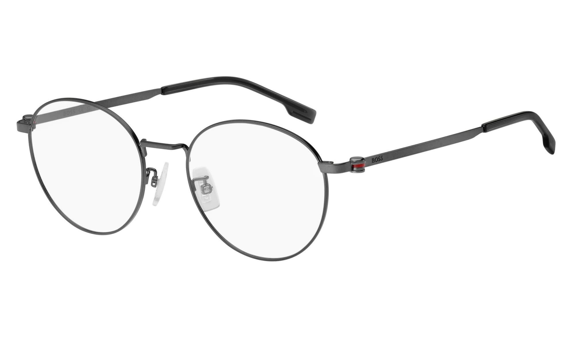 HUGO BOSS 1539/F 0R80 Eyeglasses Matte Dark Ruthenium 52mm Men