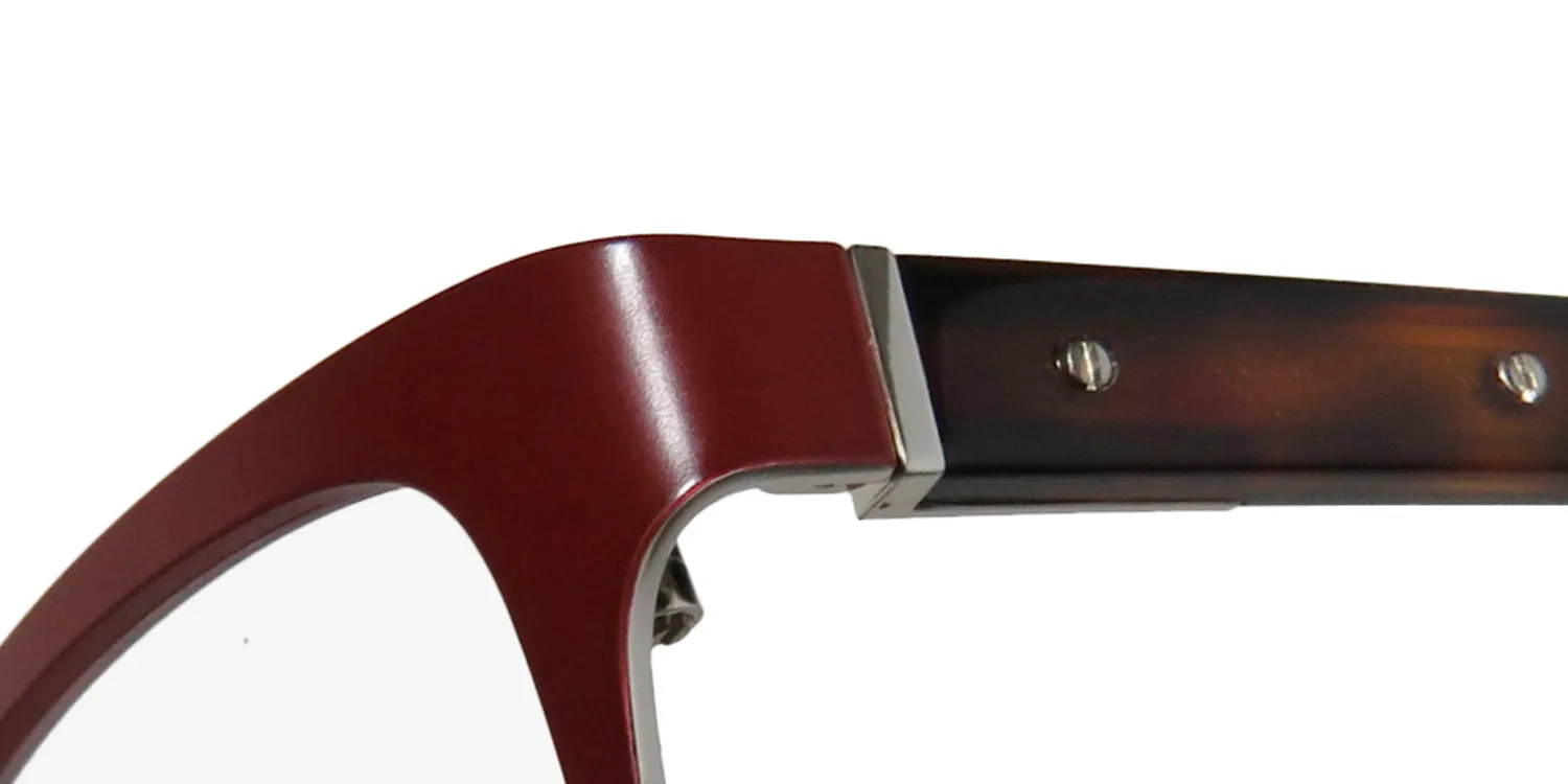 Bobbi Brown The Kylie qvh Eyeglasses Matte Red Havana 53mm 6