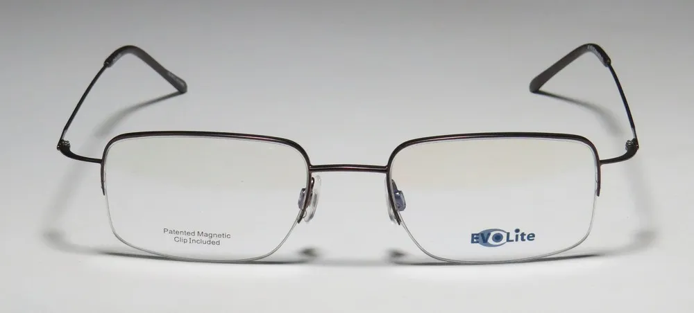 Elite Eyewear Evolite Kev 100 evolite 100 Eyeglasses Brown 48mm Unisex 4