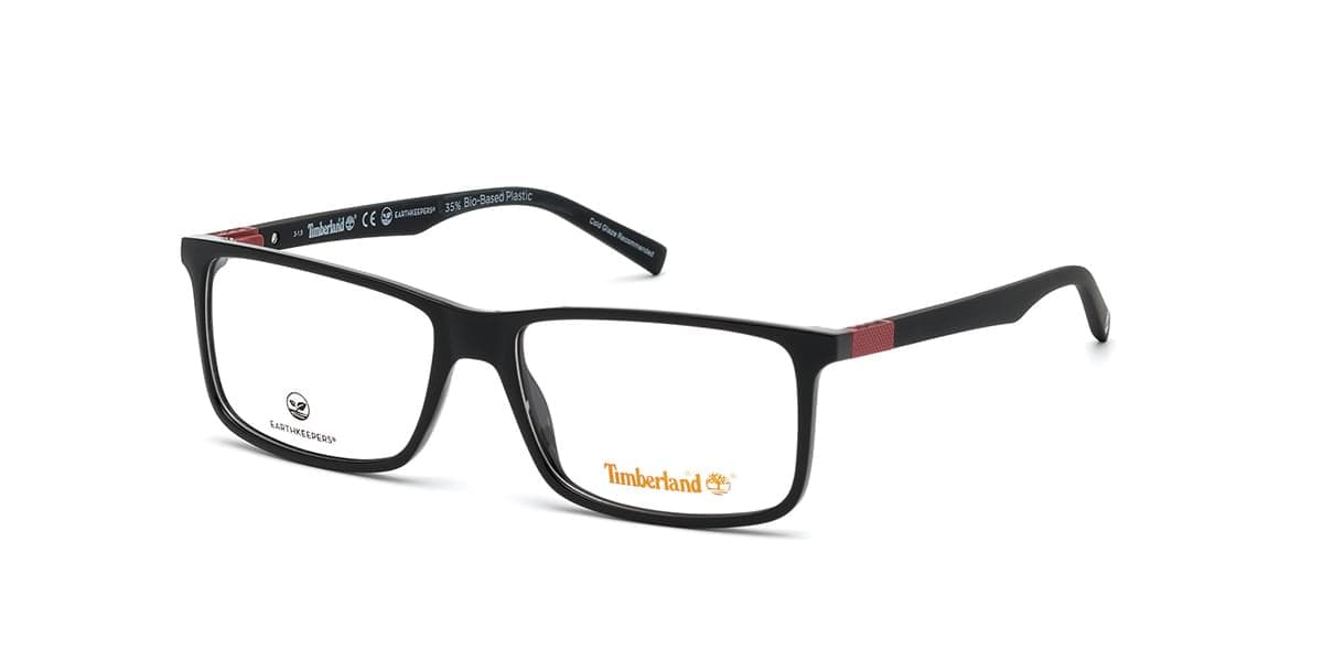 Timberland TB1650 001 TB1650 Eyeglasses Black 55mm Men